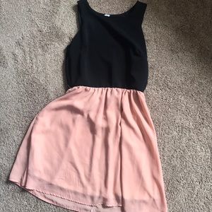 Dress black/light peach